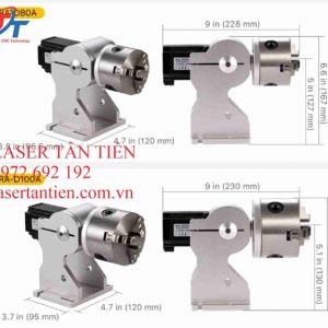 Trục xoay máy khắc laser