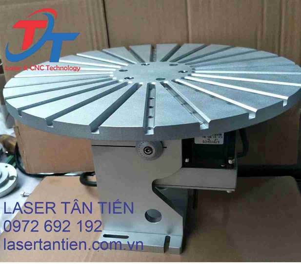 Bàn xoay máy khắc laser kim loại/ laser CO2/ Laser UV
