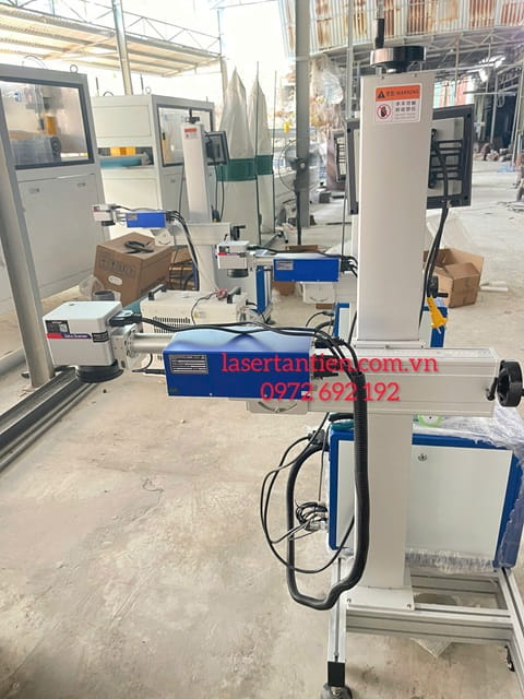Máy khắc laser lên ống nhựa hdpe, ppr, pvr bằng công nghệ laser UV
