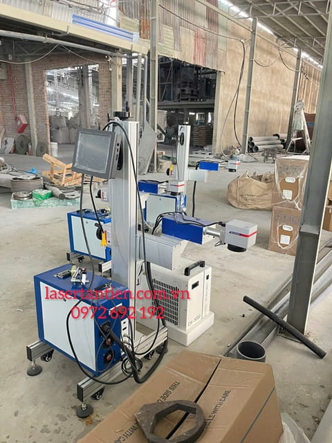 Máy khắc laser lên ống nhựa hdpe, ppr, pvr bằng công nghệ laser UV