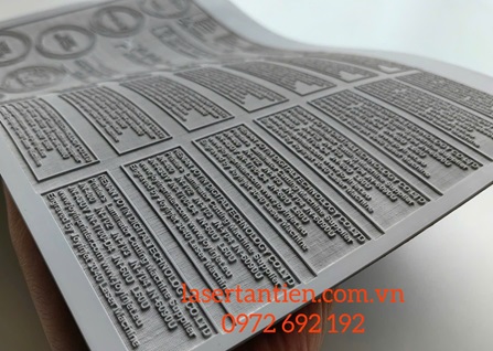 Sản phẩm từ Máy Khắc Dấu Laser