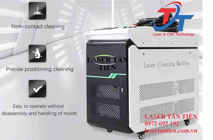 Máy laser tẩy rỉ sét kim loại